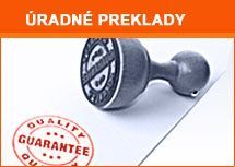 uradne preklady